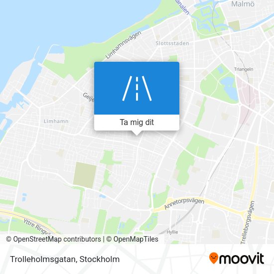 Trolleholmsgatan karta