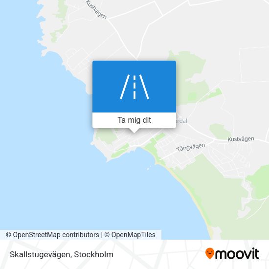 Skallstugevägen karta