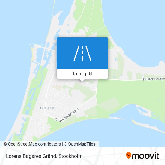 Lorens Bagares Gränd karta