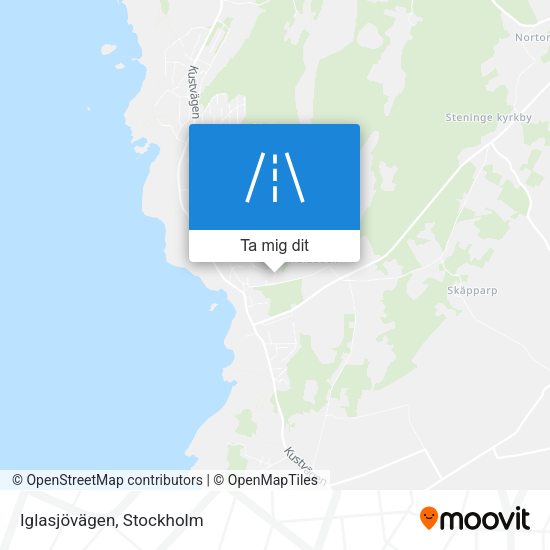 Iglasjövägen karta