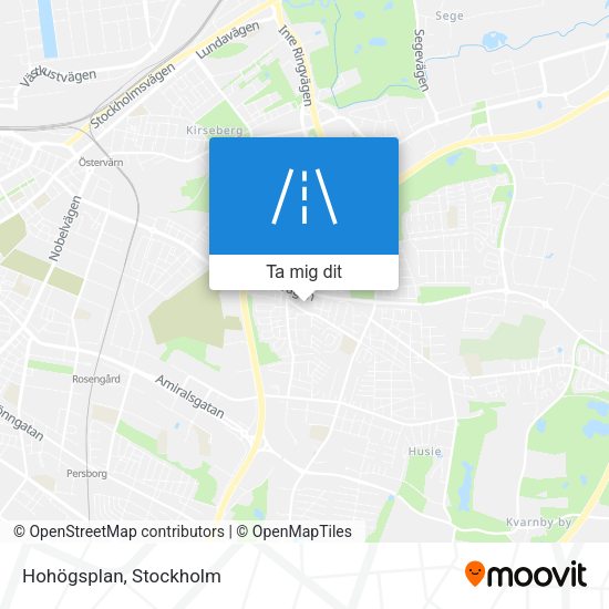 Hohögsplan karta