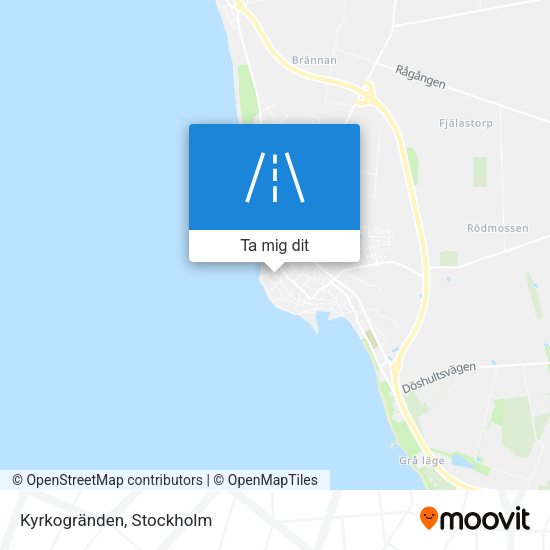 Kyrkogränden karta