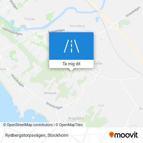 Rydbergstorpsvägen karta