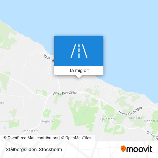 Stålbergsliden karta
