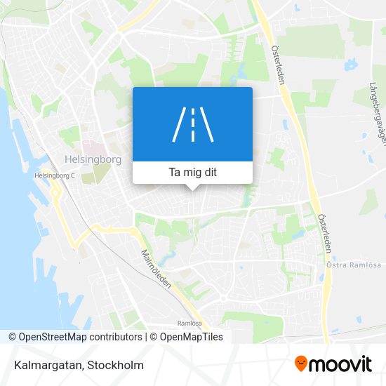Kalmargatan karta