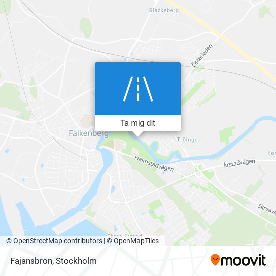 Fajansbron karta