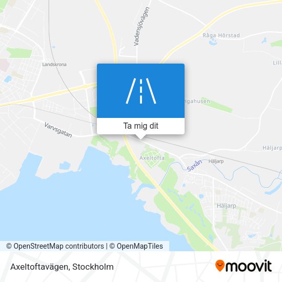Axeltoftavägen karta