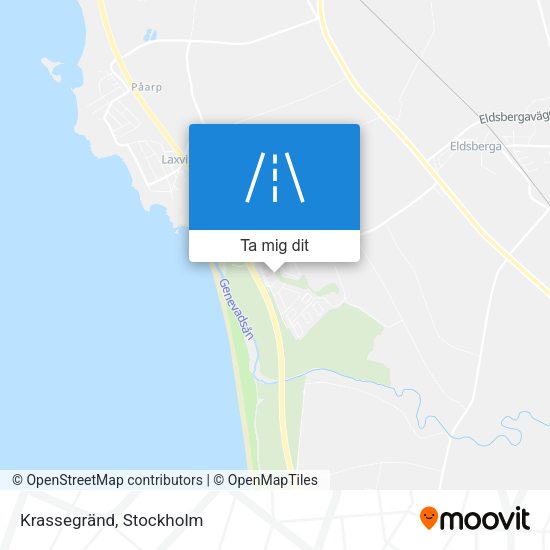 Krassegränd karta