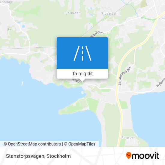 Stanstorpsvägen karta