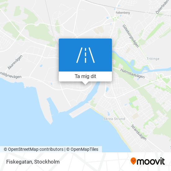 Fiskegatan karta