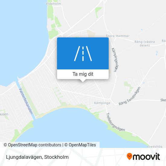 Ljungdalavägen karta