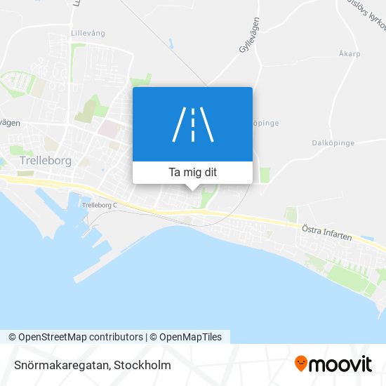 Snörmakaregatan karta