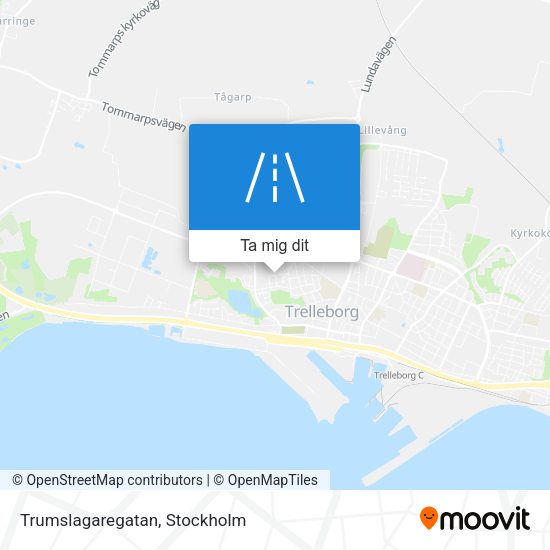 Trumslagaregatan karta