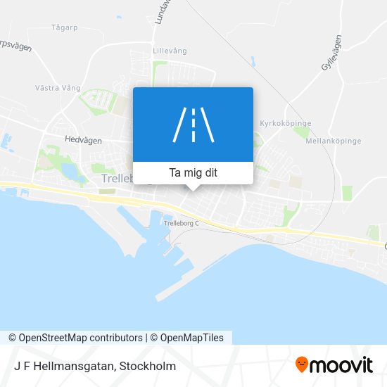 J F Hellmansgatan karta