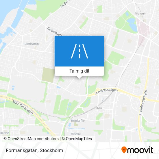 Formansgatan karta