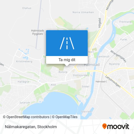 Nålmakaregatan karta