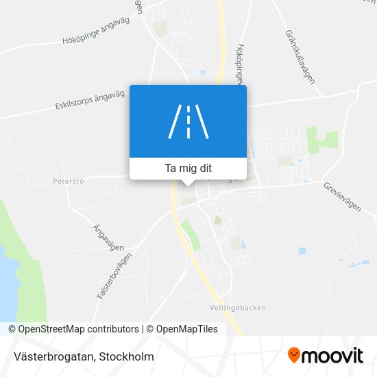Västerbrogatan karta