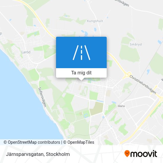 Järnsparvsgatan karta