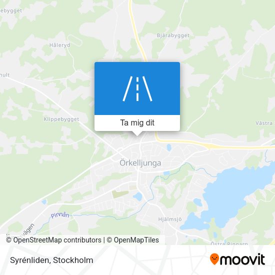 Syrénliden karta