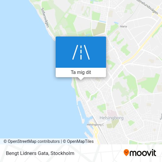 Bengt Lidners Gata karta