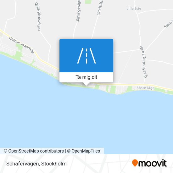 Schäfervägen karta