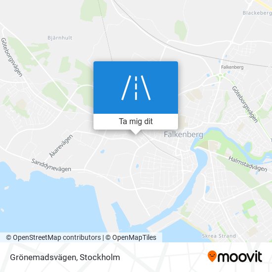 Grönemadsvägen karta