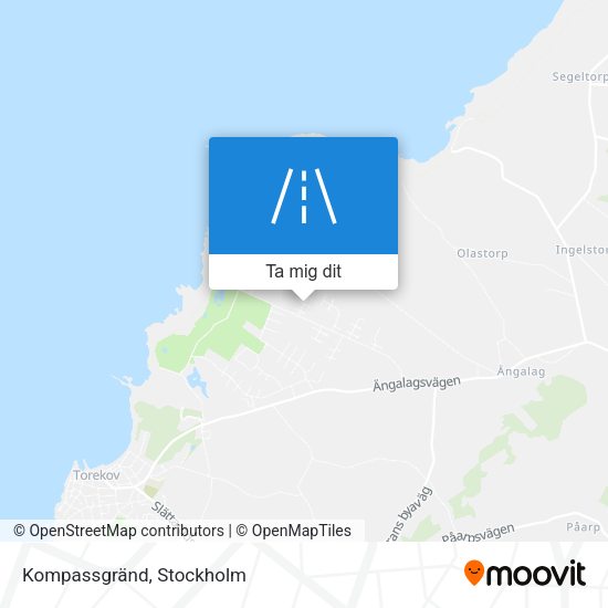 Kompassgränd karta