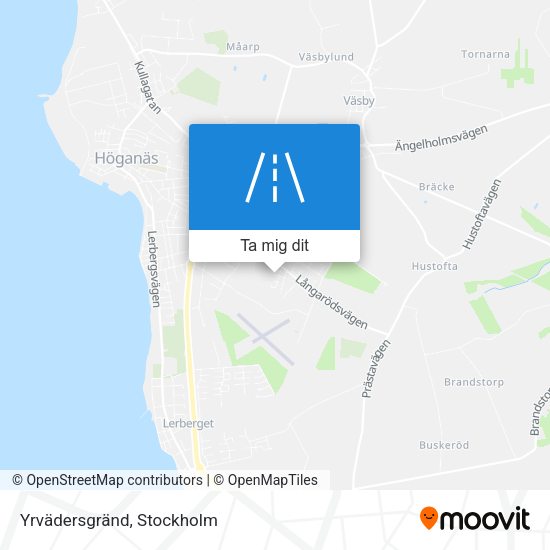 Yrvädersgränd karta