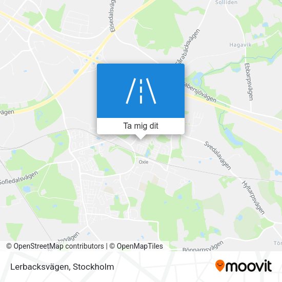 Lerbacksvägen karta