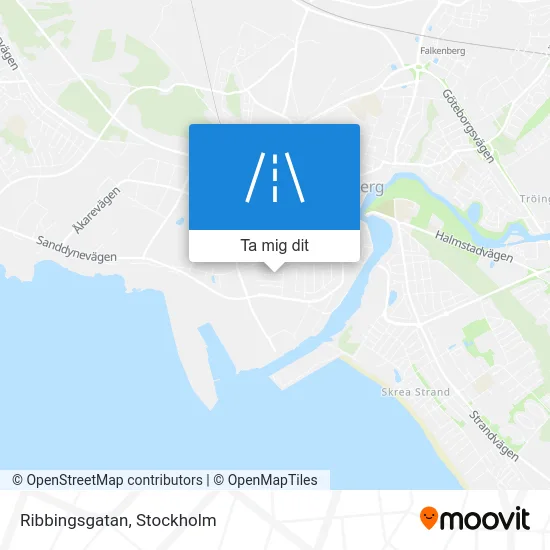 Ribbingsgatan karta