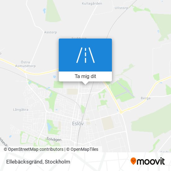 Ellebäcksgränd karta