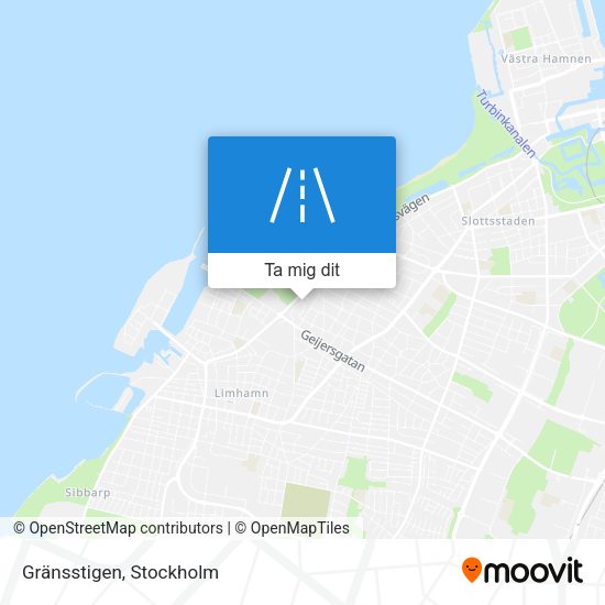 Gränsstigen karta