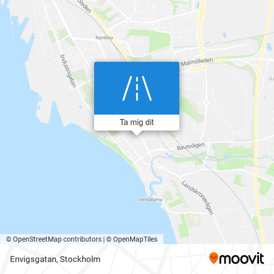 Envigsgatan karta