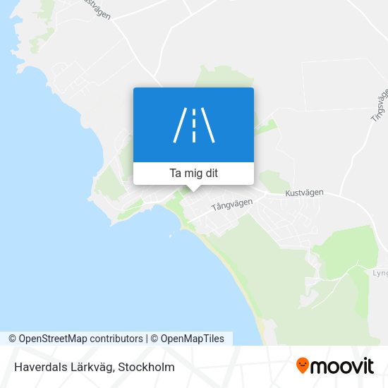 Haverdals Lärkväg karta