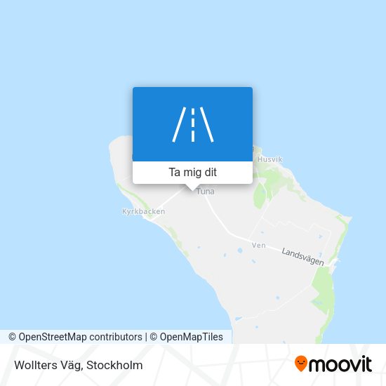 Wollters Väg karta