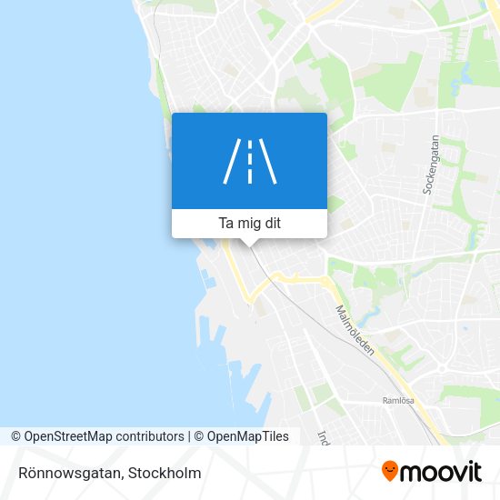 Rönnowsgatan karta