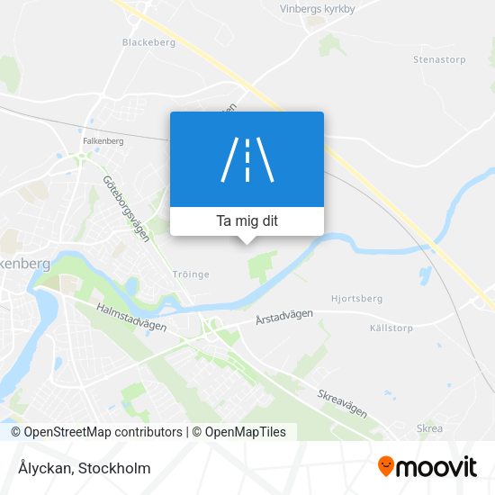 Ålyckan karta