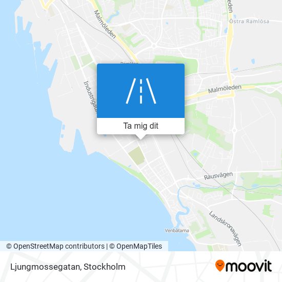 Ljungmossegatan karta