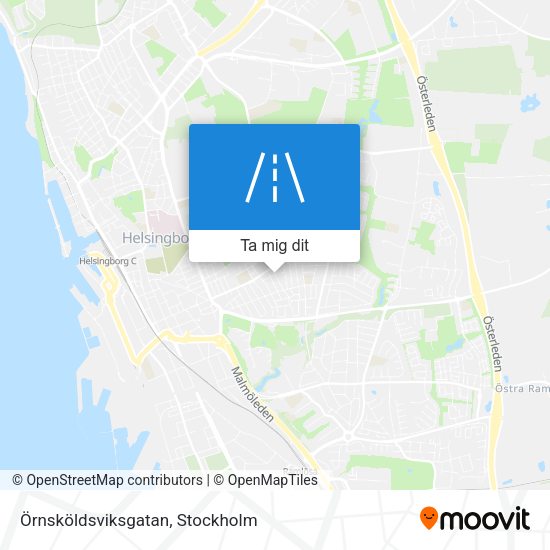 Örnsköldsviksgatan karta