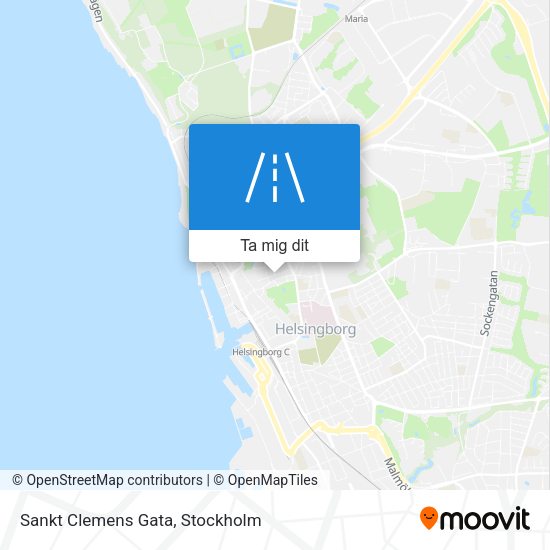 Sankt Clemens Gata karta