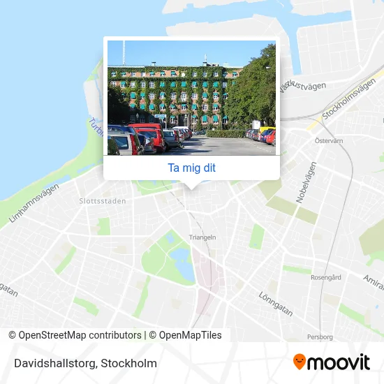 Davidshallstorg karta