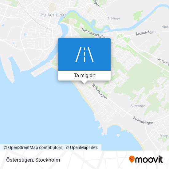 Österstigen karta