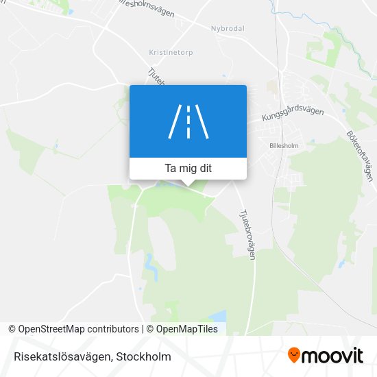 Risekatslösavägen karta