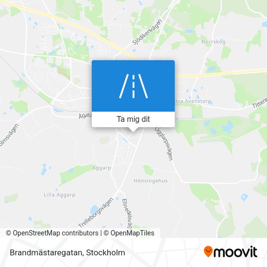 Brandmästaregatan karta