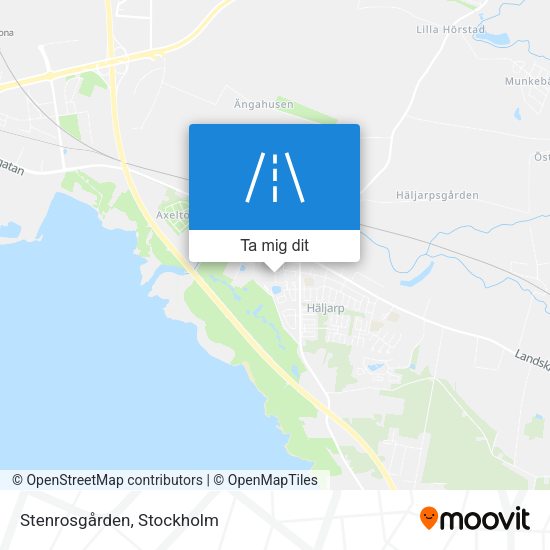 Stenrosgården karta