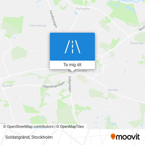 Soldatgränd karta