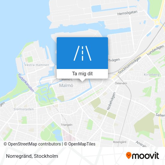 Norregränd karta