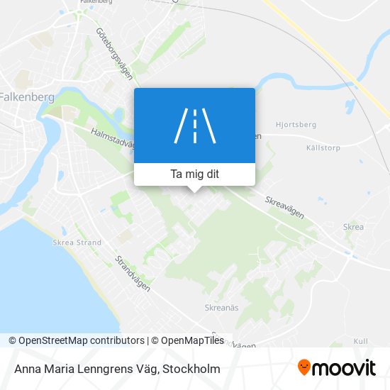 Anna Maria Lenngrens Väg karta