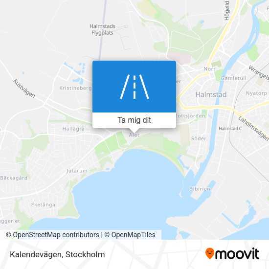 Kalendevägen karta