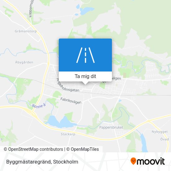 Byggmästaregränd karta